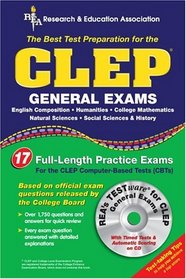 CLEP General Exams w/ CD (REA) - The Best Test Prep for the CLEP Exam (Test Preps)