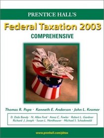 Prentice Hall Federal Taxation 2003: Comprehensive and Tax Analyst OneDisc Tax Research Program