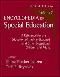 Encyclopedia of Special Education (Encyclopedia of Special Education)