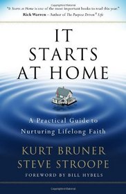 It Starts at Home: A Practical Guide to Nuturing Lifelong Faith
