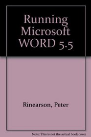 Running Microsoft Word 5.5