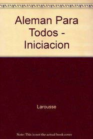 Aleman Iniciacion Libro (Spanish Edition)