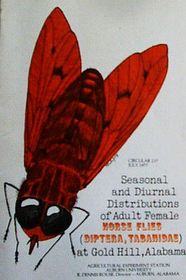 seasonal and diurnal distributions of adult female horse flies ( Diptera , Tabanidae ) at Gold Hill , Alabama
