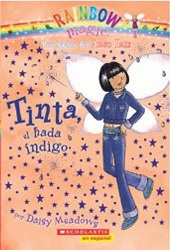 Tinta el hada Indigo (Inky, the Indigo Fairy) (Rainbow Magic: The Rainbow Fairies, Bk 6) (Spanish Edition)