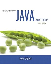 Starting Out with Java: Early Objects Plus MyLab Programming with Pearson eText -- Access Card Package (6th Edition)