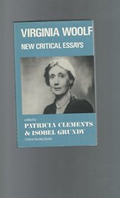 Virginia Woolf, New Critical Essays (Critical Studies Series)