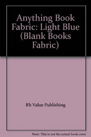 Anything Book Fabric: Light Blue (Blank Books Fabric)