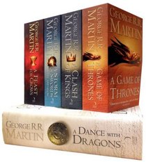 Song of Ice and Fire Set: A Game of Thrones, a Clash of Kings, a Storm of Swords, a Feast for Crows, a Dance with Dragons (A Song of Ice and Fire)