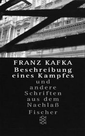 Beschreibung Eines Kampfes (German Edition)
