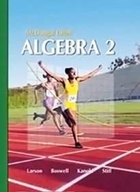Holt McDougal Larson Algebra 2: Resource Book: Chapter 11 Algebra 2