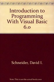 Introduction to Programming With Visual Basic 6.0