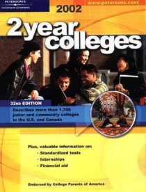 Two Year Colleges 2002, Guide to (Peterson's Two Year Colleges, 2002)