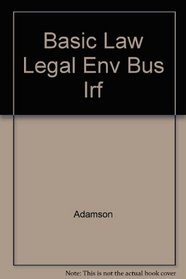 Basic Law Legal Env Bus Irf