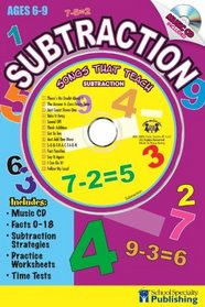 Subtraction Sing Along Activity Book with CD: Songs That Teach Subtraction (Sing Along Activity Books)