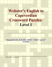 Webster's English to Capeverdian Crossword Puzzles: Level 1