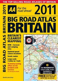 AA Big Road Atlas Britain 2011