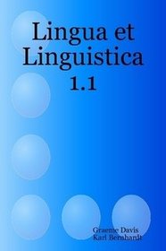 Lingua et Linguistica 1.1