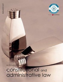 Constitutional and Administrative Law: AND The Longman Dictionary of Law