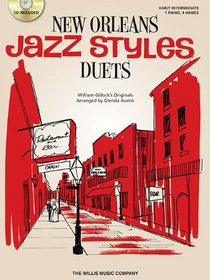 New Orleans Jazz Styles Duets - Book/CD: Early Intermediate Level