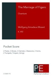 Mozart: Overture To The Marriage Of Figaro: Pocket Score