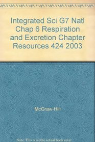 Integrated Sci G7 Natl Chap 6 Respiration and Excretion Chapter Resources 424 2003