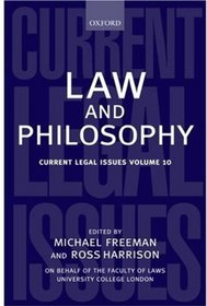 Law and Philosophy (Current Legal Issues)