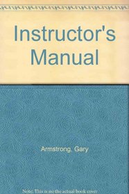 Instructor's Resource Manual (Activebook Principles of Marketing)