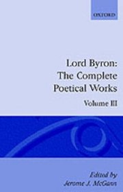 The Complete Poetical Works, Volume 3 (Oxford English Texts)