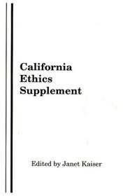 California Ethics Supplement