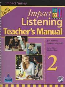Impact Listening 2, Teacher's Manual (Book & CD)