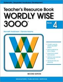Wordly Wise 3000 Grade 4 Teacher Resource Book - 2nd Edition
