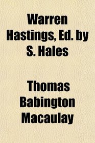 Warren Hastings, Ed. by S. Hales
