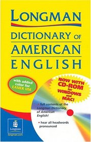 Longman Dictionary of American English, Second Edition (Paper with CD-ROM, Two-Color Version)