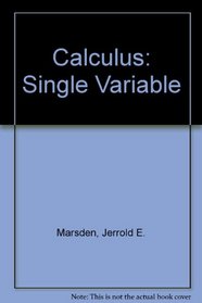 Calculus: Single Variable