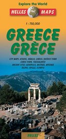 Greece Map by Nelles (Nelles Maps)