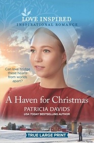 A Haven for Christmas (North Country Amish, Bk 3) (Love Inspired, No 1315) (True Large Print)