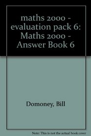 Maths 2000: Answer Book 6
