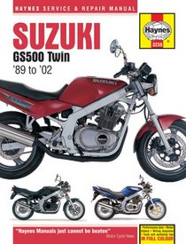 Haynes Repair Manual: Suzuki GS500 Twin 1989-2002