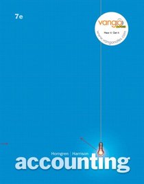 Accounting  ch 1-13 (7th Edition) (Charles T. Horngren Series in Accounting)