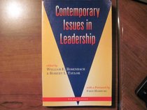 Contemporary Issues In Leadership: Fourth Edition