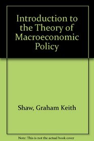 An introduction to the theory of macro-economic policy