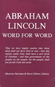 Abraham Lincoln Word for Word