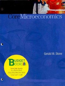 Core Microeconomics loose leaf and CourseTutor