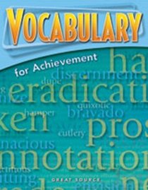 Vocabulary for Achievement: Course 4 Prepack of 5