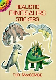 Realistic Dinosaurs Stickers (Dover Little Activity Books)