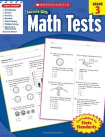 Scholastic Success with Math Tests,  Grade 3