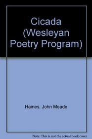 Cicada (Wesleyan Poetry Program)
