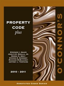 O'Connor's Property Code Plus 2010-2011