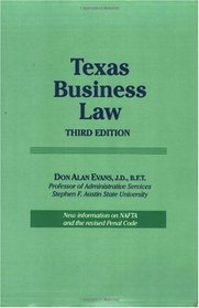 Texas Business Law: 3rd Edition