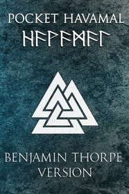 Pocket Havamal: Benjamin Thorpe Version Blue Runestone